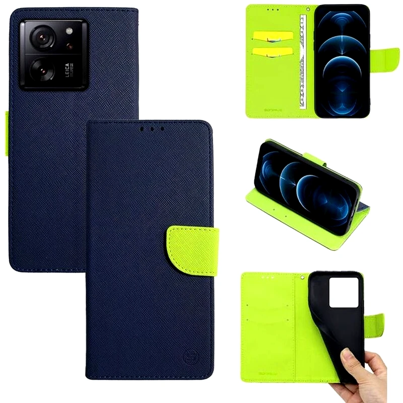 SONIQUE Θήκη Xiaomi Xiaomi 13T Pro - Sonique Trend Wallet - Πολύχρωμο