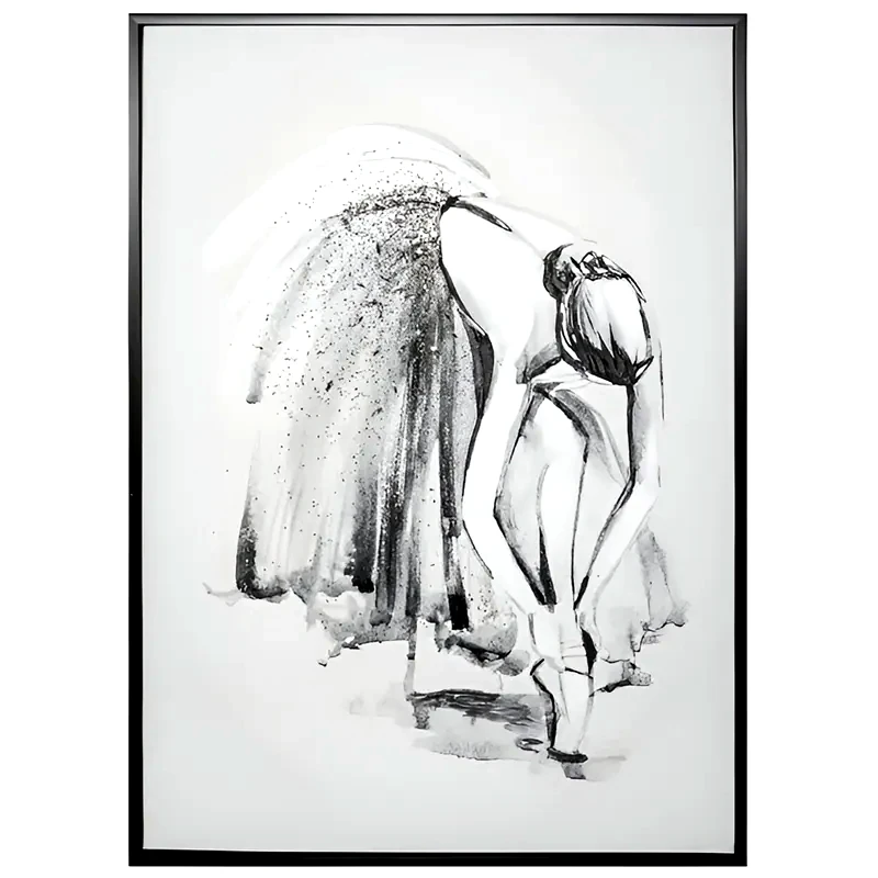 ATMOSPHERA Μοντέρνο Κάδρο Atmosphera Μπαλαρίνα 50x70 cm