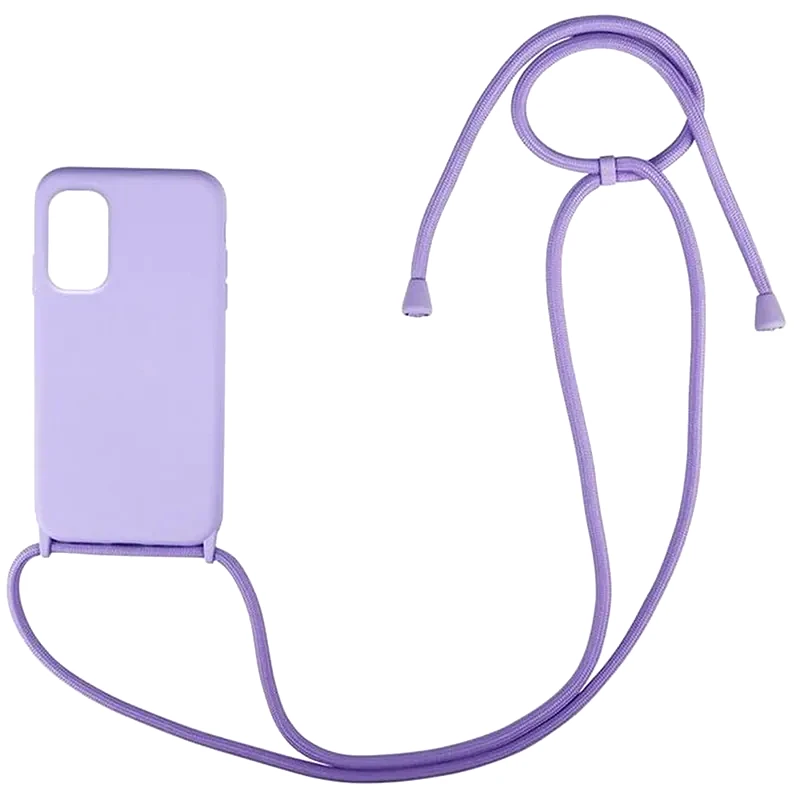Θήκη Xiaomi Poco F3/Poco Mi 11i - Sonique Carryhang Με Κορδόνι - Λιλά φωτογραφία