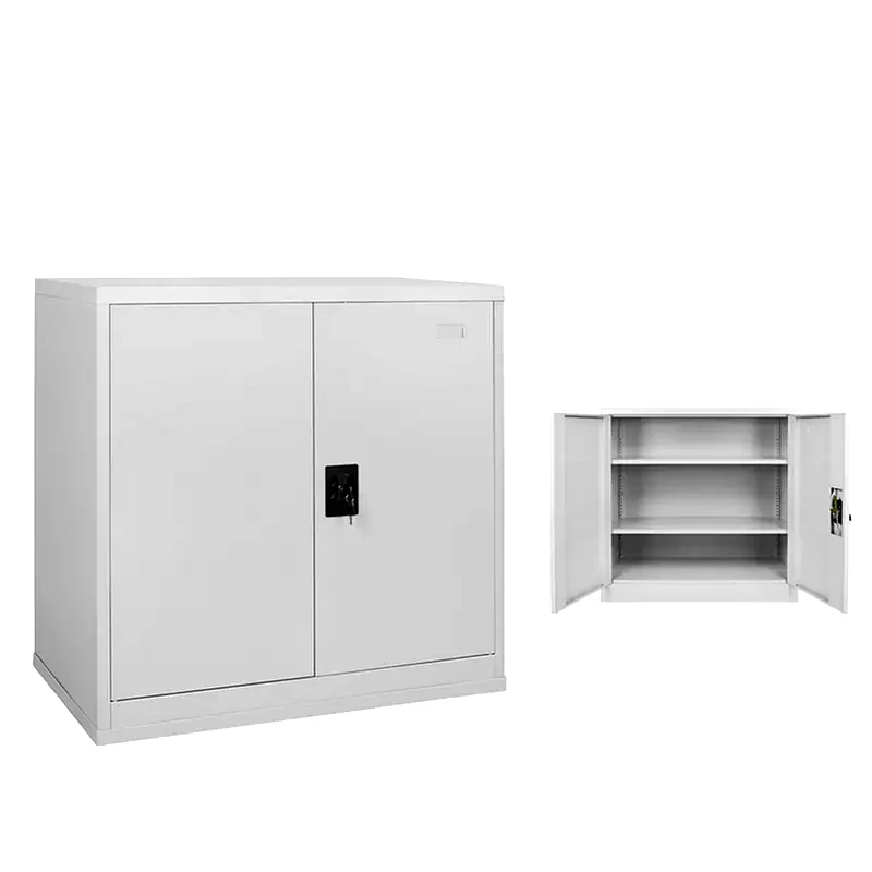 STEELEN Ντουλάπα Steelen Δίφυλλη Μεταλλική 70x40x90 cm - Λευκή
