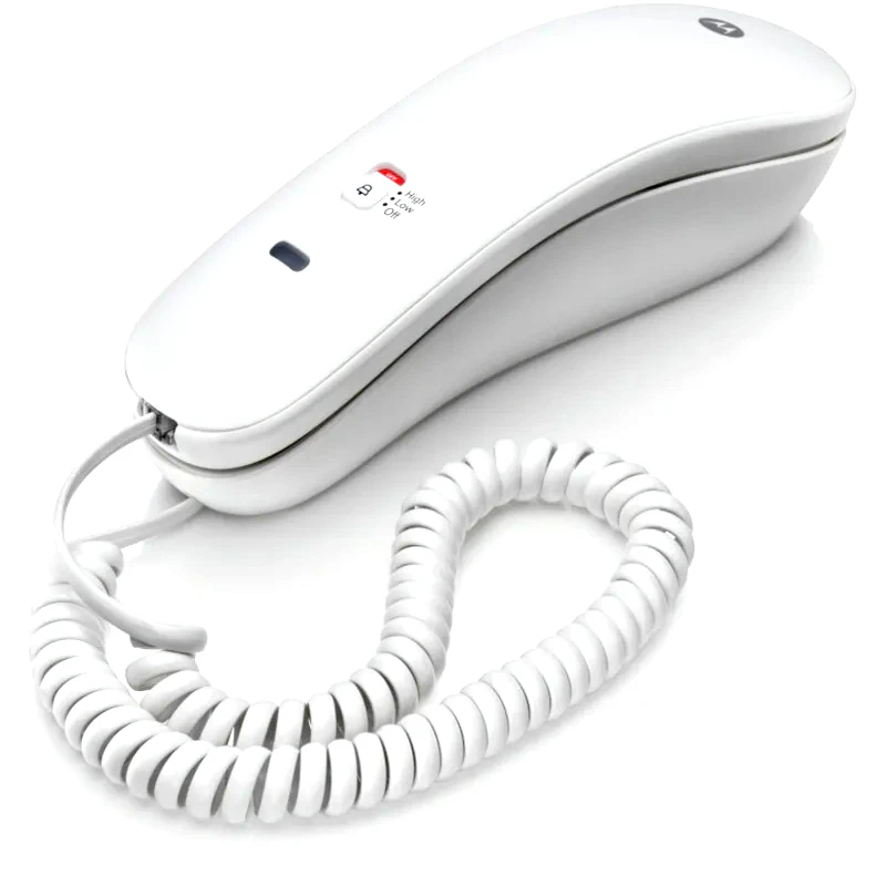 MOTOROLA Ενσύρματο Τηλέφωνο Motorola CT50 - Λευκό