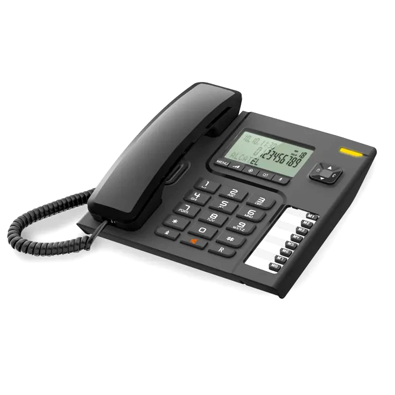 ALCATEL Ενσύρματο Τηλέφωνο Alcatel T76 - Μαύρο
