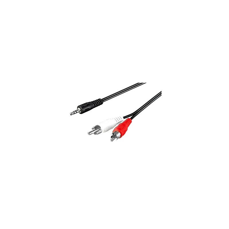 EWENT Καλώδιο Ήχου Ewent RCA male σε 3.5mm Jack male - 2m