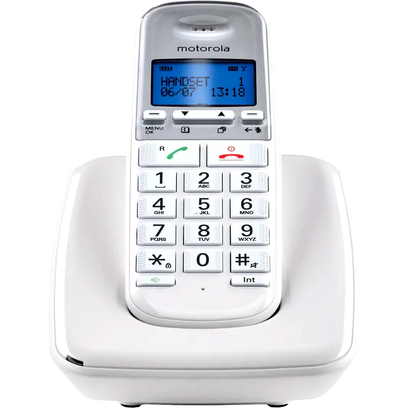 MOTOROLA Ασύρματο Τηλέφωνο Motorola S3001 - Λευκό