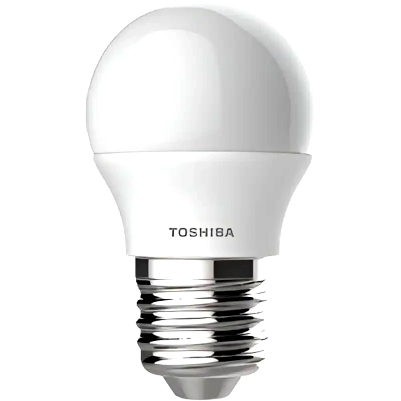 TOSHIBA Λάμπα LED Toshiba G45 E27 5W 3000K - Θερμό Λευκό
