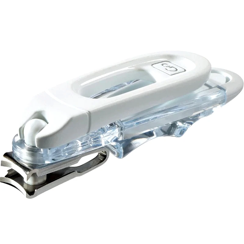 GO TRAVEL Νυχοκόπτης Ταξιδιού - Arc Blade Clippers Go Travel Λευκό