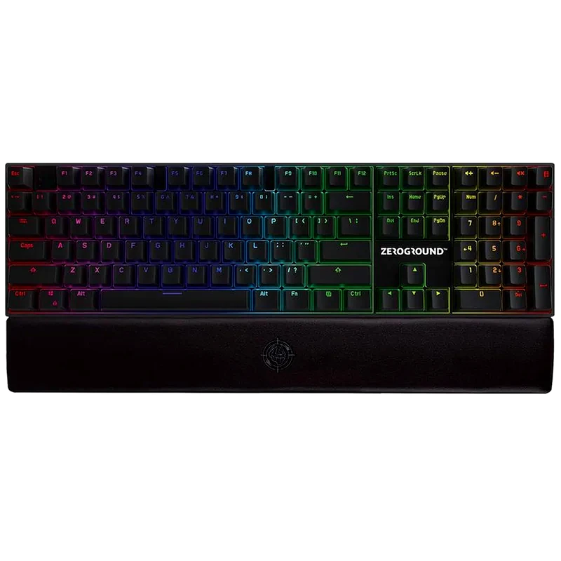 ZEROGROUND Zeroground KB-3200G Tonado Gaming Μηχανικό Ενσύρματο Πληκτρολόγιο με Outemu Red διακόπτες και RGB φωτισμό (US)