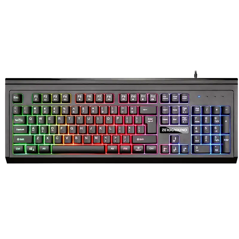 ZEROGROUND Zeroground KB-3000G Toromi Gaming Ενσύρματο Πληκτρολόγιο Διαθέτει (US)