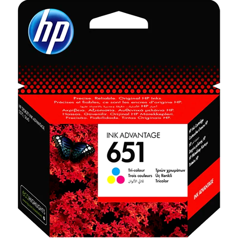 HP HP 651 Πολλαπλό Μελάνι Εκτυπωτή C2P11AE