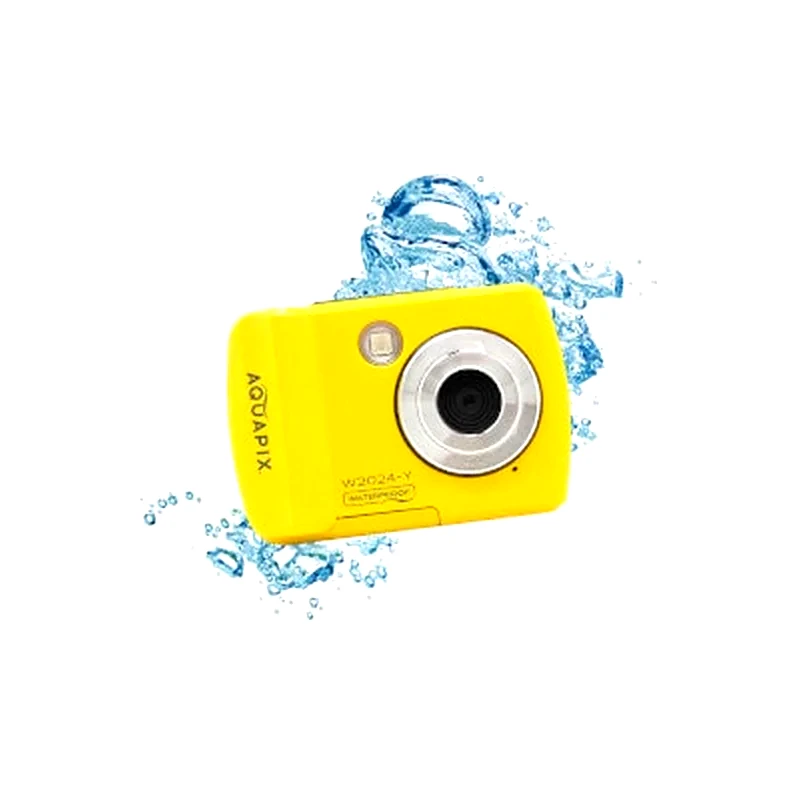 AQUAPIX Αδιάβροχη Camera Aquapix W2024 Splash Κίτρινο