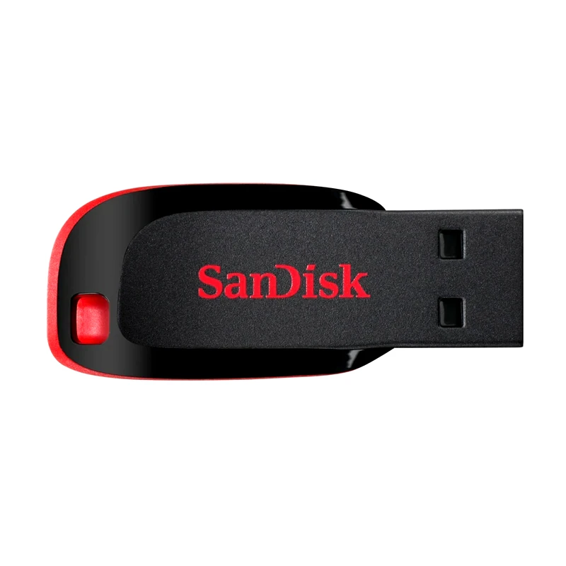 OEM Sandisk Cruzer Blade 64GB USB 2.0 Stick Μαύρο