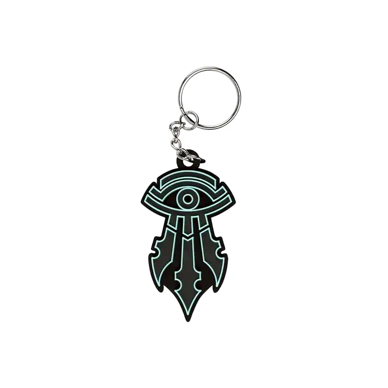 JINX! Μπρελόκ Jinx Warcraft Kirin Tor Logo Rubber - Μαύρο