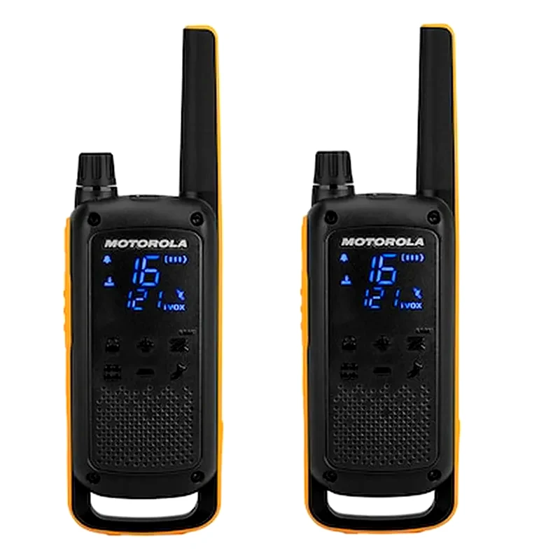MOTOROLA WALKIE TALKIE MOT.T82EX 8CH.10KM.BK KIT2