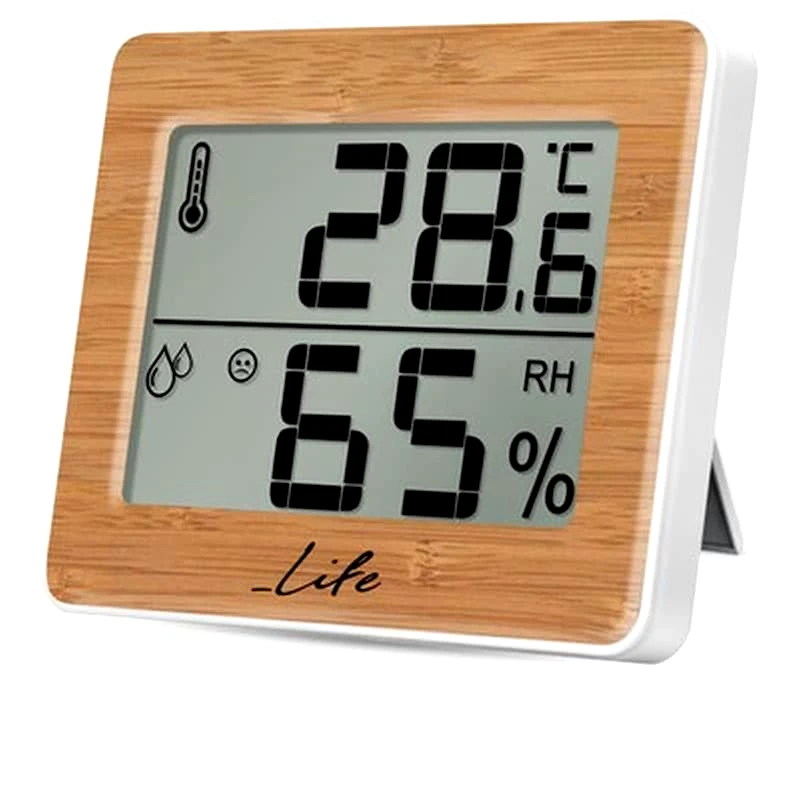 LIFE Θερμόμετρο/Υγρασιόμετρο 221-0059 Wes-107