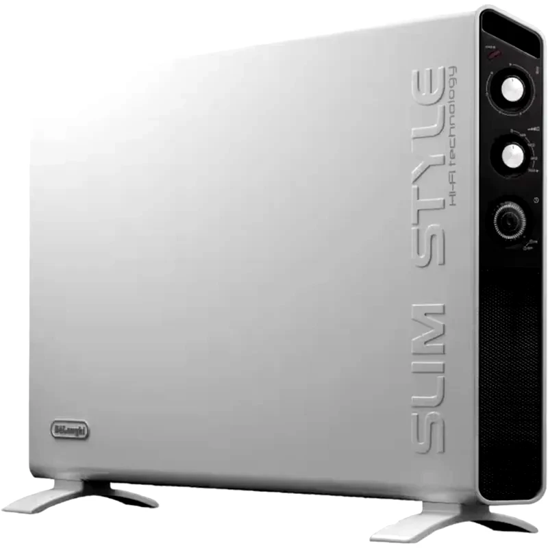 DELONGHI Θερμοπομπός Δαπέδου/ Τοίχου DELONGHI SlimStyle HCX3220FTS 2000W με Αερόθερμο