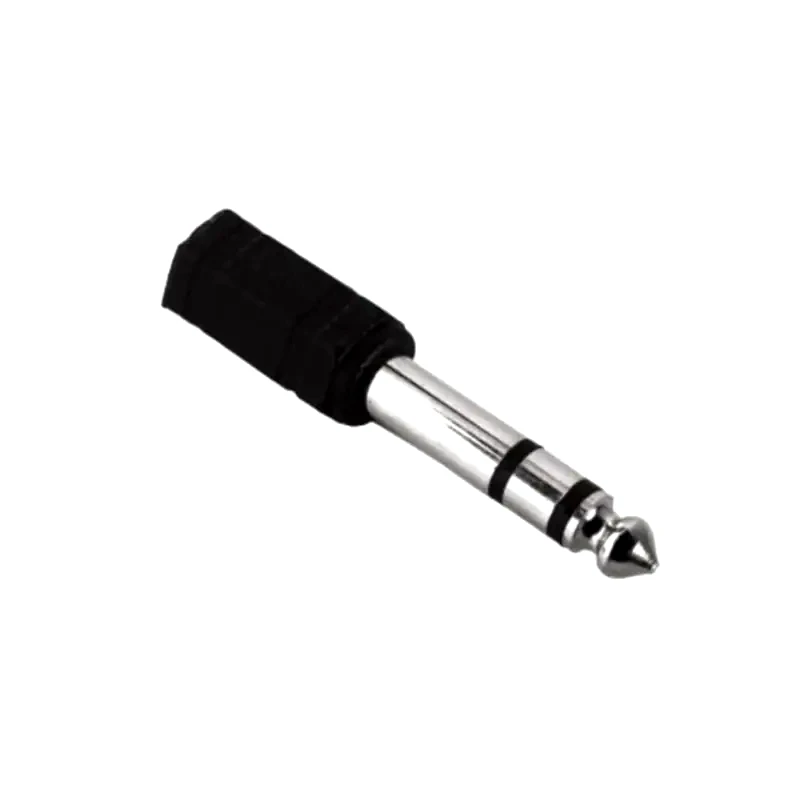 HAMA Αντάπτορας Ήχου ΗAMA 3.5 mm Jack Socket - 6.3 mm Jack Plug, Stereo