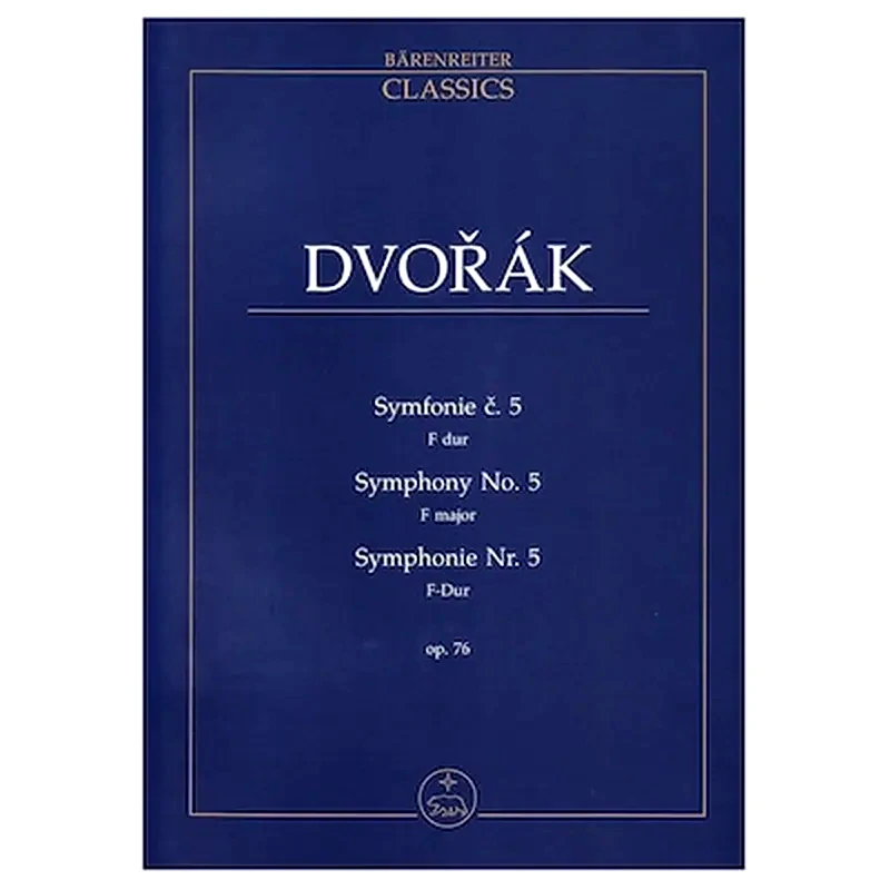 BARENREITER Dvorak - Symphony Nr.5 [pocket Score]