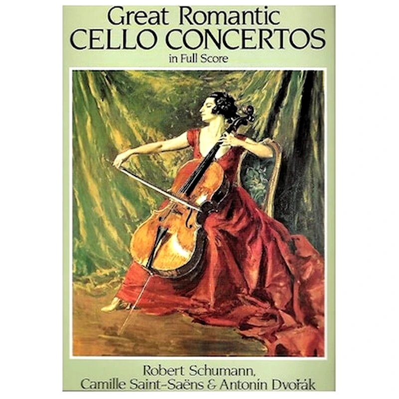 DOVER PUBLICATIONS Βιβλίο Για Σύνολα Dover Publications Great Romantic Cello Concertos [full Score]