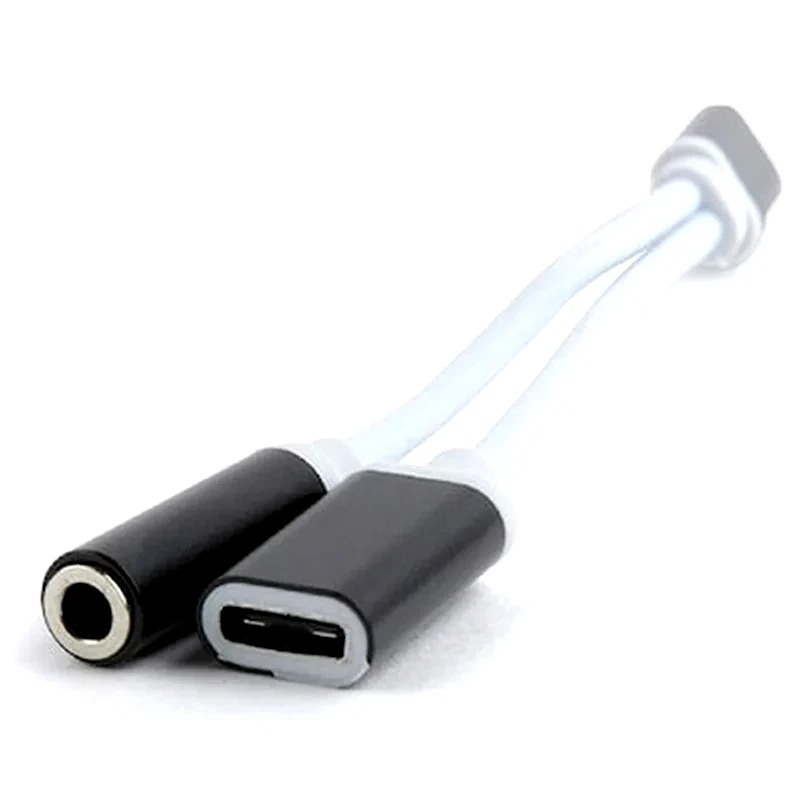 CABLEXPERT Αντάπτορας Cablexpert USB-C Male σε 3.5mm / USB-C Female Λευκό