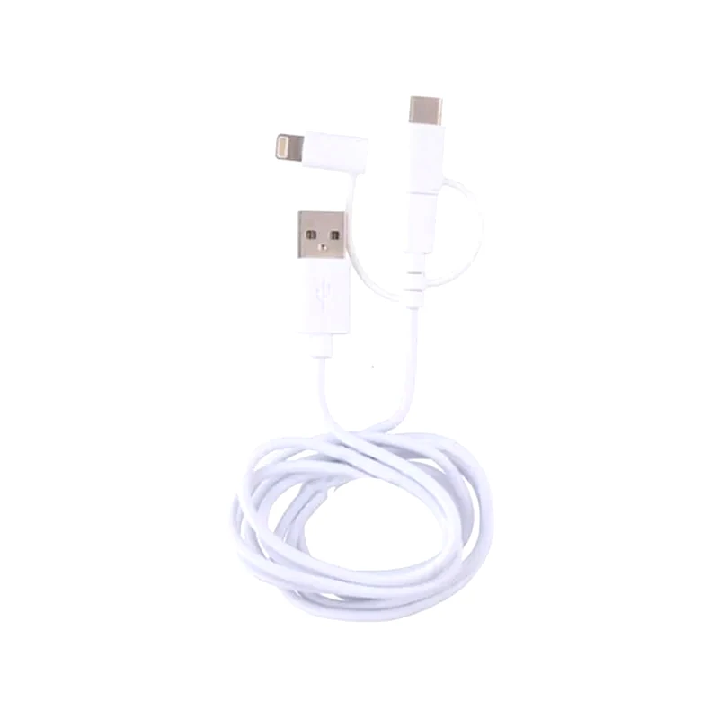 DUNLOP Dunlop Καλώδιο Φόρτισης Τριπλό Micro/type C/lighting Για Iphone/ipad 1.2 Μέτρα, 15009