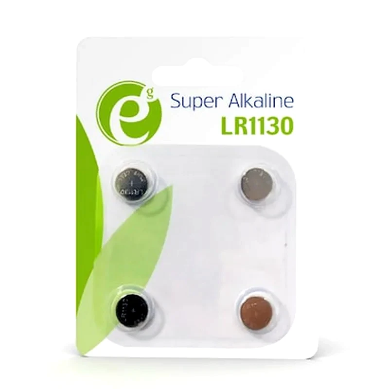 ENERGENIE Μπαταρίες 4 Τεμάχια Energenie Button Cell Lr1130 Eg-ba-lr1130-01 , 4-pack