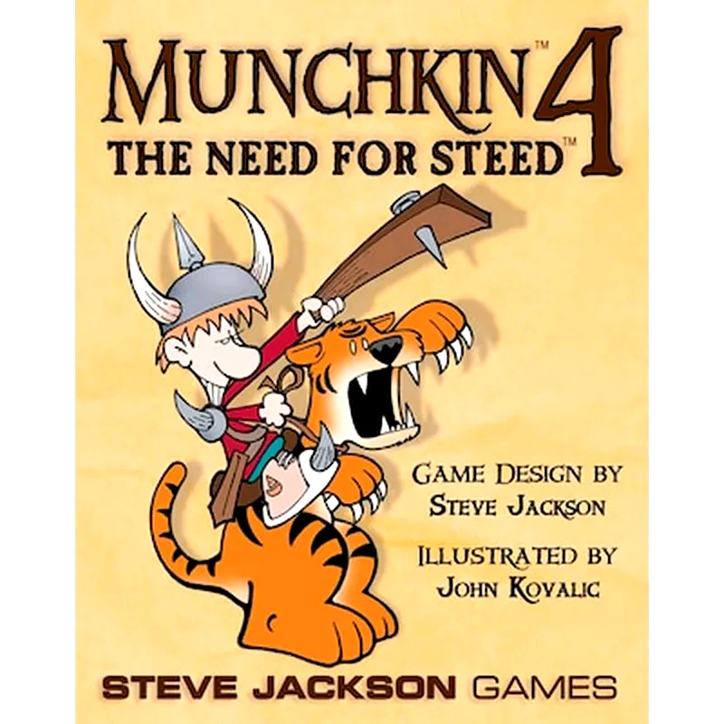 STEVE JACKSON GAMES Munchkin 4 The Need For Steed Επιτραπέζιο (Steve Jackson Games)