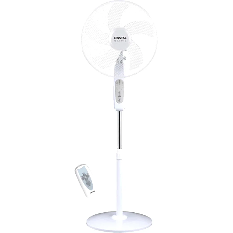 CRYSTAL HOME CRYSTAL HOME Air Comfort Control Ανεμιστήρας Δαπέδου 50W 40cm με Τηλεχειριστήριο