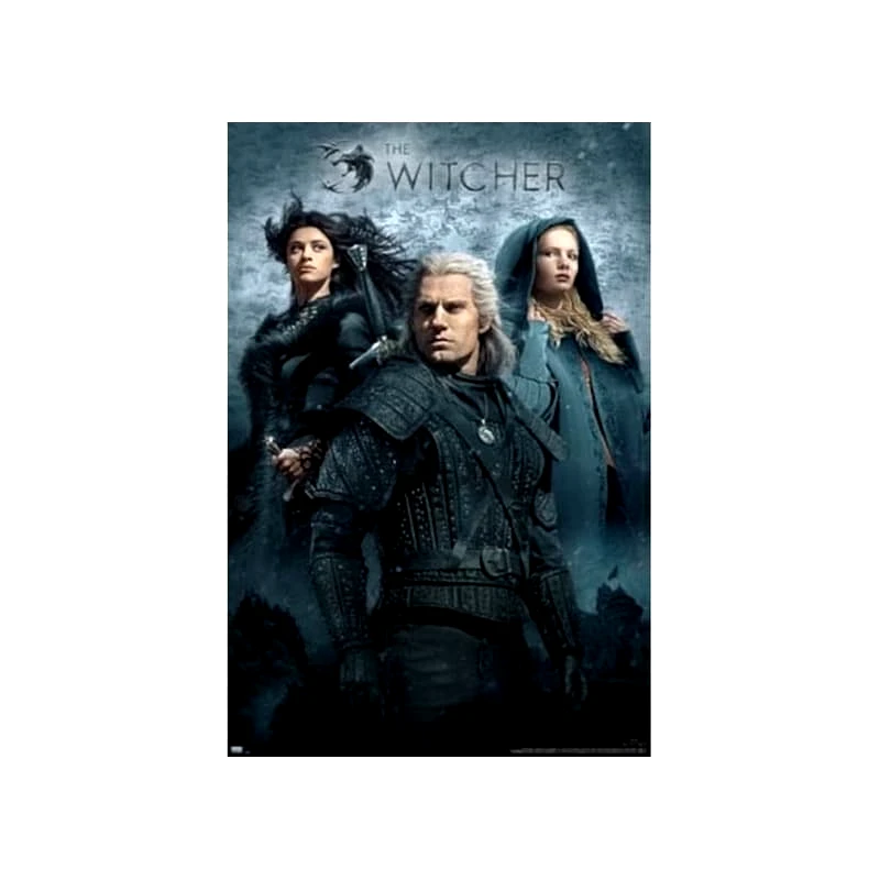 ABYSSE CORP Αφίσα The Witcher Κάθετη 61 x 91.5 cm