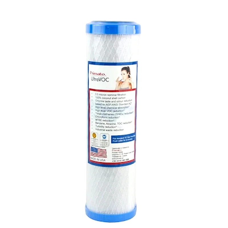PRIMATO Φίλτρο Ενεργού Άνθρακα Primato Ultravoc 0.5μm 10 Ειδικό Για Φυτοφάρμακα