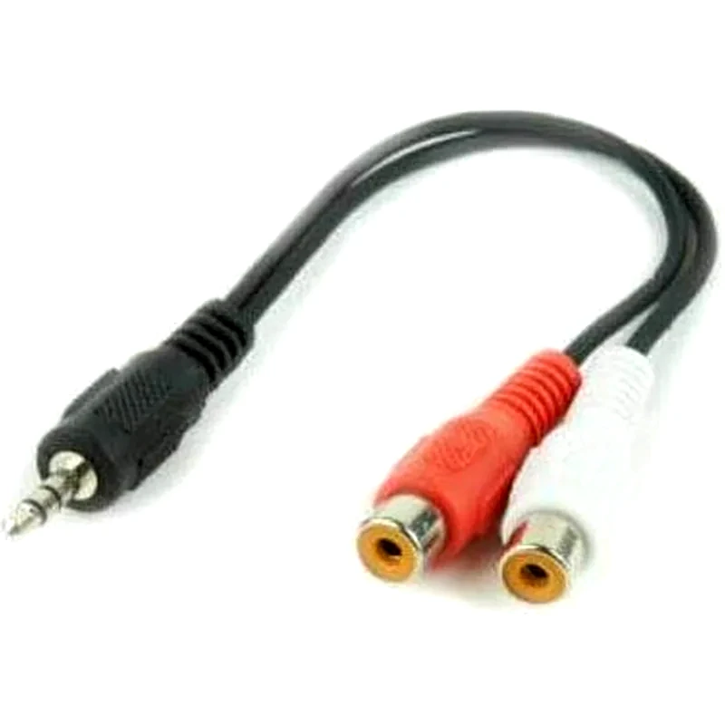 GEMBIRD Καλώδιο Ήχου Gembird Cca-406 RCA male σε 3.5mm Jack male - 0.2m