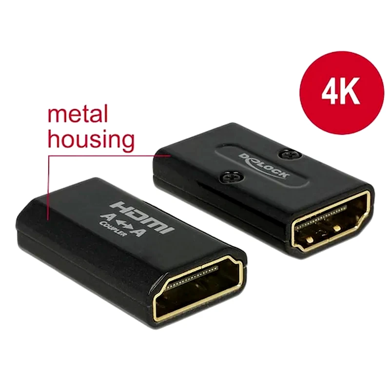 DELOCK Delock Hdmi Αντάπτορας Από Hdmi-a Female Σε Hdmi-a Female