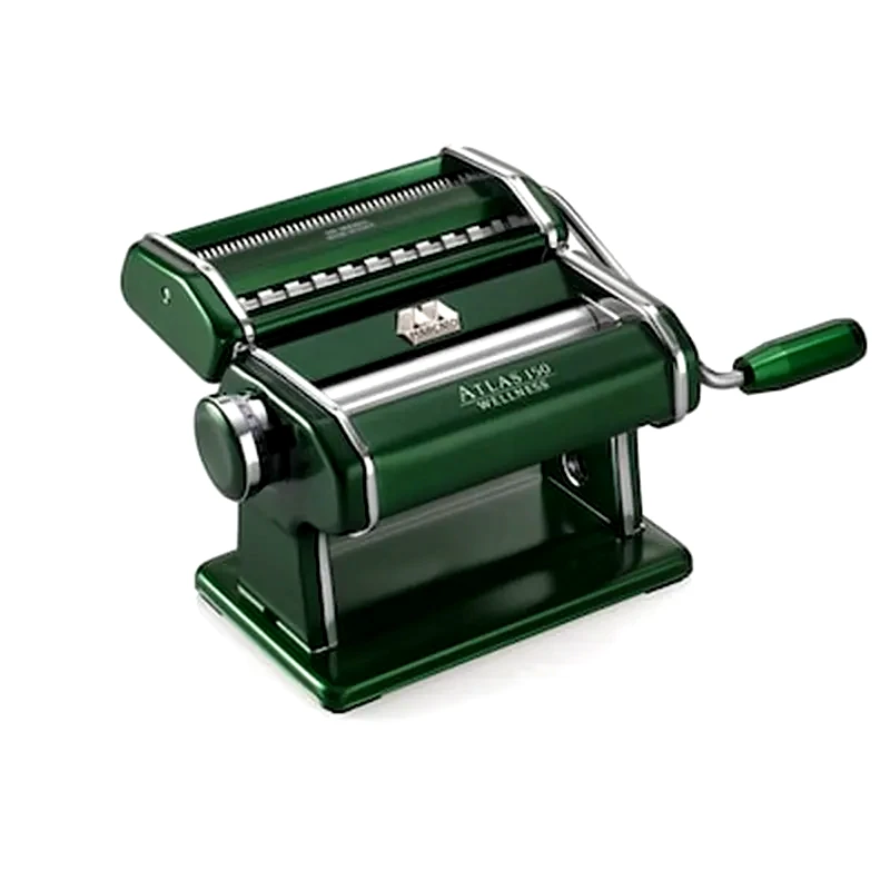 ΜARCATO Marcato Atlas150 Design Μηχανή Φύλλου 20x20x15.5cm Max Πλάτος Ζύμης 15cm, 1.68kg Πράσινο Ιταλίας