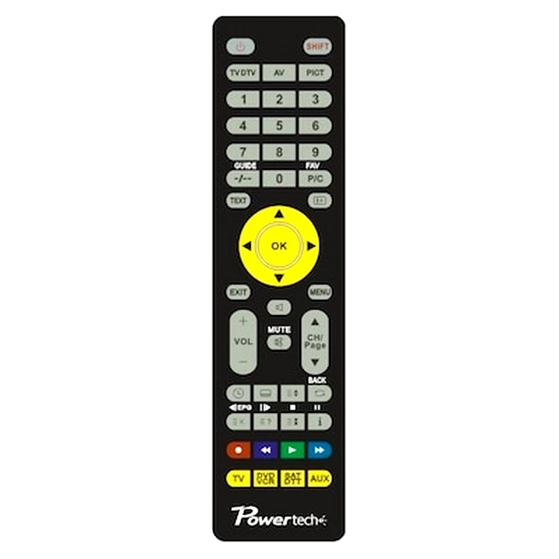 POWERTECH Powertech Τηλεχειριστήριο, Προγραμματιζόμενο Μέσω Η/υ, Για 4 Συσκευές