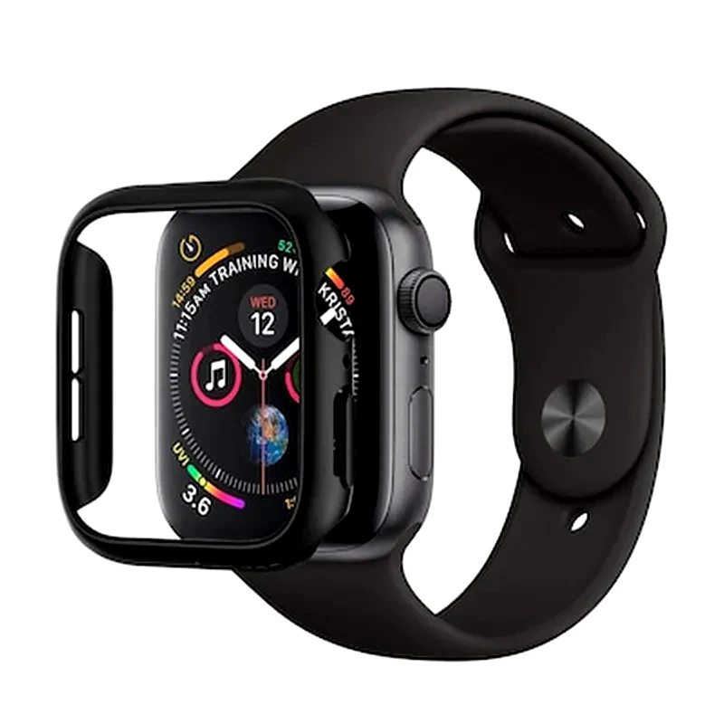 SPIGEN Θήκη Spigen Thin Fit για Apple Watch 44mm - Μαύρο