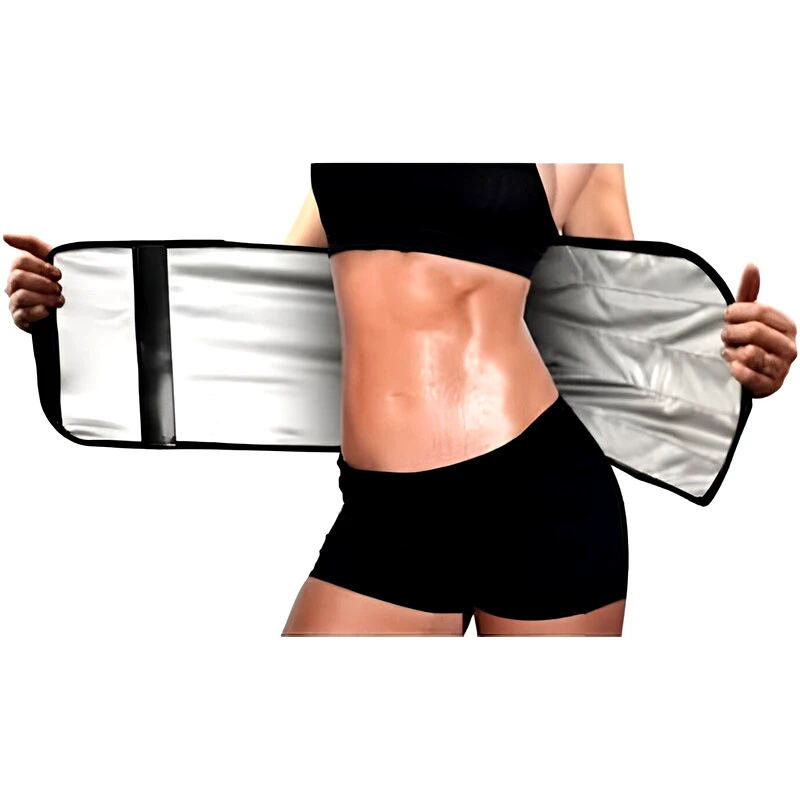 OEM Ζώνη Εφίδρωσης Αδυνατίσματος One Size Unisex - Μαύρο