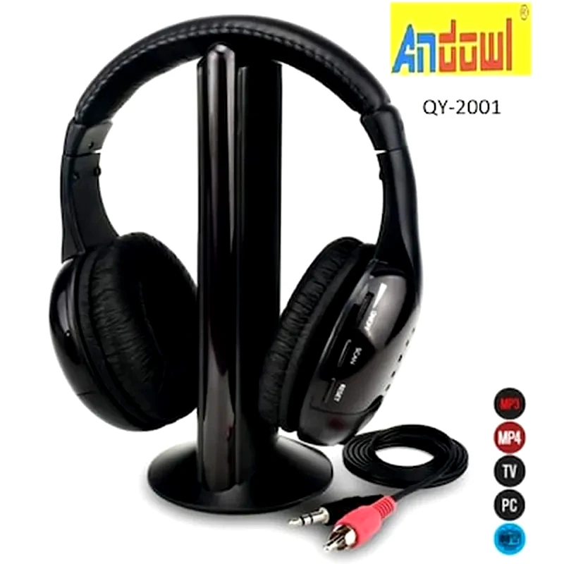 OEM Ακουστικά Κεφαλής 5σε1 Qy-2001 Andowl