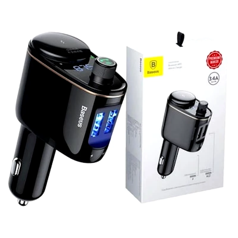BASEUS Baseus Locomotive Bluetooth Mp3 Vehicle Charger Ccall-rh01