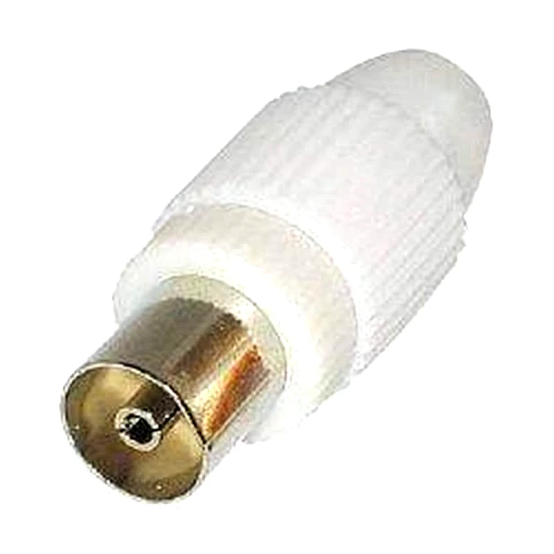OEM Φίς Κεραίας Ίσιο Θηλυκό Silver Cν-08