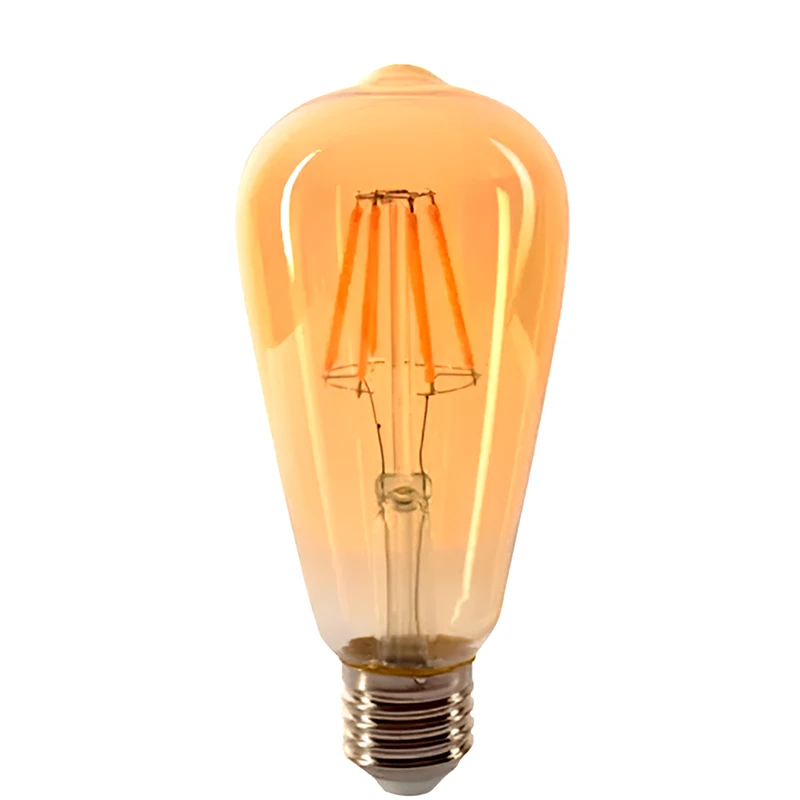 E-DAMIANAKIS Λαμπτήρας LED Τύπου Edison Vito E27 ST64 Filament 8W 2500K - Θερμό Λευκό