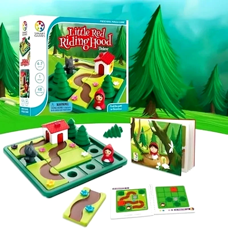 SMARTGAMES Κοκκινοσκουφίτσα 48 Προκλήσεις Επιτραπέζιο (Smart Games)