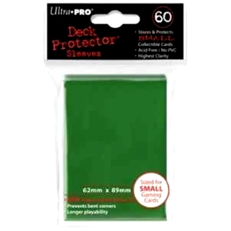 ULTRA PRO Ultra Pro - Small 60 Sleeves Solid Green (rem82966)