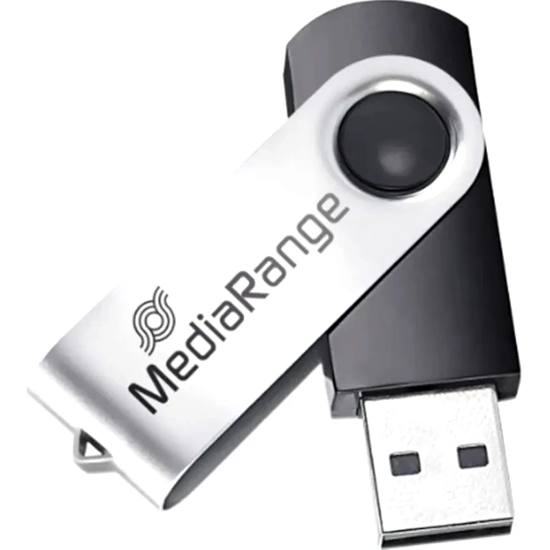 MEDIARANGE MediaRange 128GB USB 2.0 Stick Ασημί