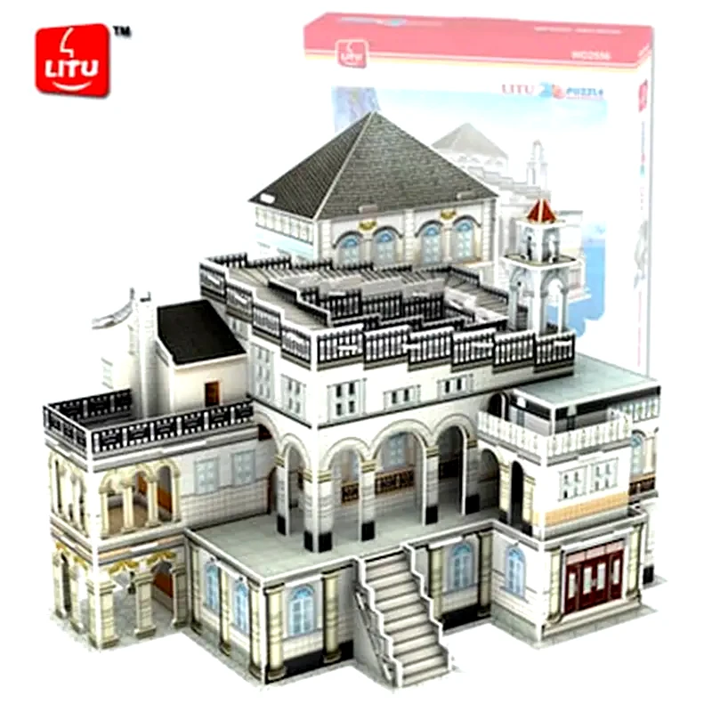 OEM 3D Παζλ Litu The Revolving Pavilion
