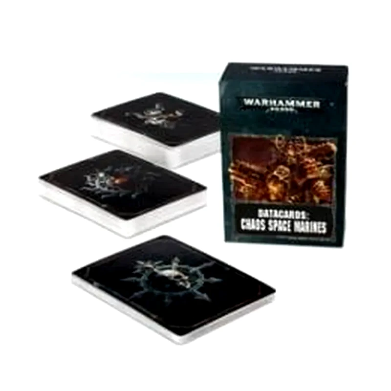 GAMES WORKSHOP 40k Datacards: Chaos Space Marines Επιτραπέζιο (Games Workshop)
