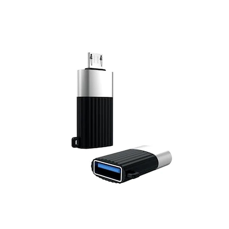 XO Αντάπτορας Xo Nb149-g micro USB male σε USB-A female Black
