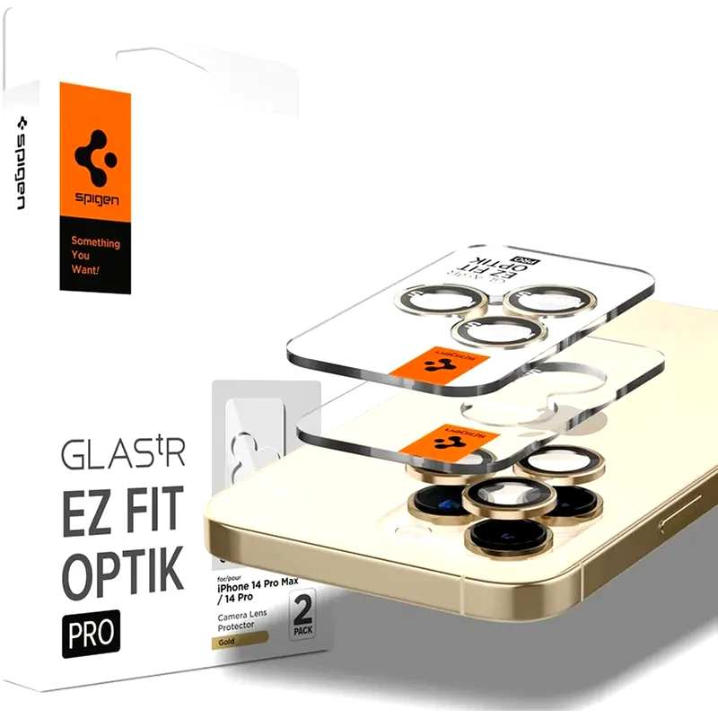 SPIGEN Προστατευτικό καμερών Apple iPhone 14 Pro / 14 Pro Max - Spigen Glass Anti-Scratch 9h (2 Τεμάχια)
