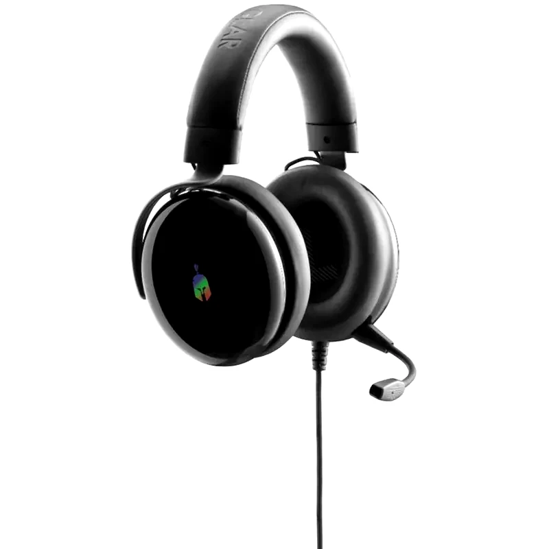 SPARTAN GEAR Spartan Gear Clio Gaming Ενσύρματα Ακουστικά 3.5mm/USB με LED Φωτισμό - Μαύρα