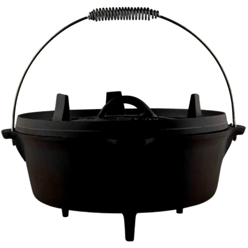 Μαντεμένια Γάστρα Dutch Oven THE WINDMILL TWM010 5.9 L Μαύρο