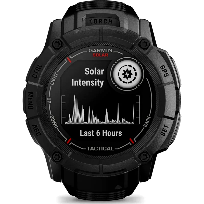 GARMIN Smartwatch Garmin Instinct 2X Solar Tactical Edition 50mm - Black