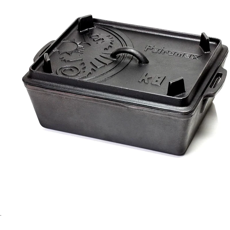 PETROMAX Μαντεμένιο ταψί με καπάκι PETROMAX K8 5.5 L